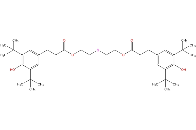 Thiodi-2 de ácido 3,5-bis (1,1-dimetiletil)-4-hidroxibenzenpropanoico, 1-etanodiil éster