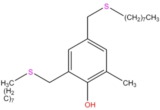 4,6 bis (octiltiometil)-o-cresol