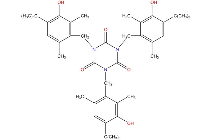 1,3,5-Tris (2,6-dimetil-3-hidroxi-4-terc-butilbencil) isocianurato