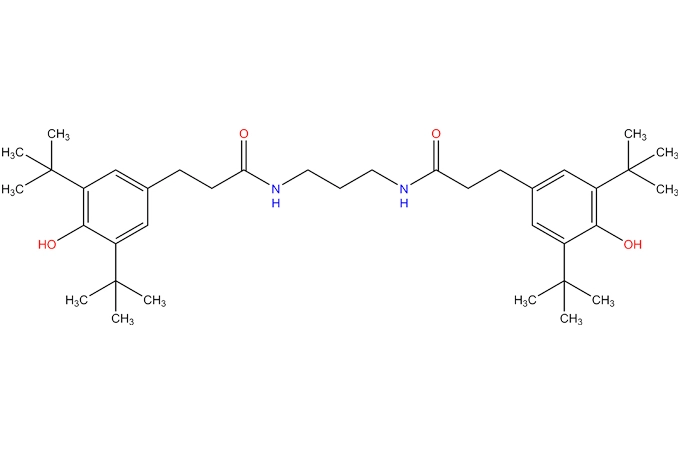 N,N'-propano-1, 3-diilbis [3-(tert-butyl-4-hydroxyphenyl) propionamida]
