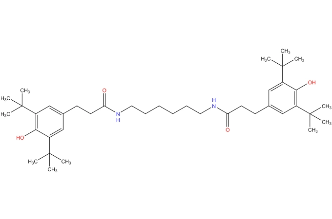 N,N'-Hexane-1,-6-dihylbis(3-(3,5-di-tert-butyl-4-hydroxyphenylpropionamide)