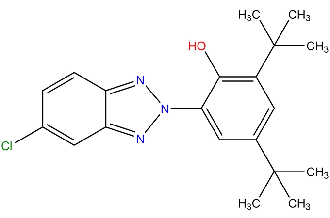 2-(2 '-Hydroxy-3',5 '-di-t-butilfenil)-5-clorobenzotriazol