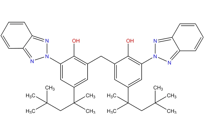 Metano bis [2-hidroxi-5-t-octyl-3-(benzotriazol-2-yl) fenil]