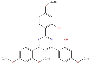 5-butoxi-2-[4-(4-butoxi-2-hidroxifenil)-6-(2,4-dibutoxifenil)-1,3, 5-triazin-2-il] fenol