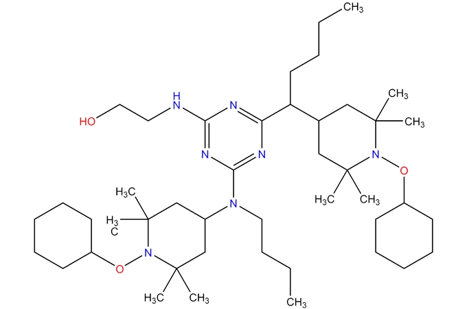 Productos de reacción de 2-aminoetanol con ciclohexano y N-butyl-2 peroxidado, 2,6, 6-tetrametil-4-piperidinamina-2, 4,6-tricloro-1,3, 5-triazina