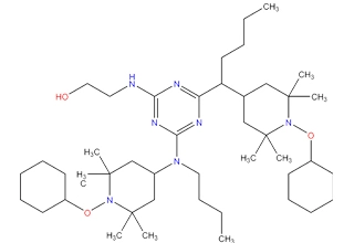 Productos de reacción de 2-aminoetanol con ciclohexano y N-butyl-2 peroxidado, 2,6, 6-tetrametil-4-piperidinamina-2, 4,6-tricloro-1,3, 5-triazina