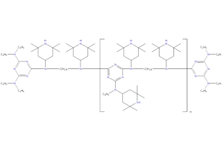 1,6-hexanodiamina, N,N'-bis(2,2, 6,6-tetrametil 4-piperidinil-)-polímero con 2,4, 6-tricloro-1, 3,5-triazina, productos de reacción con N-butyl-1-butanamine y N-butyl-2,2,6, 6-tetrametil-4-piperidinamina