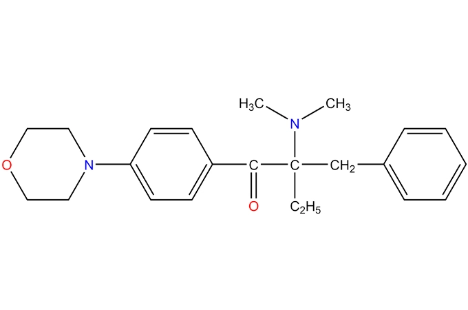 2-bencil-2-(dimetilamino)-4 '-morfolinobutirofenona