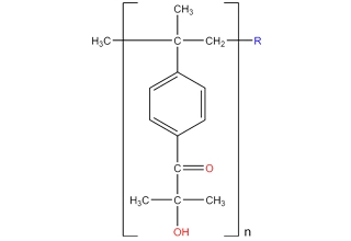 100% de alfa hidroxi cetona oligomérica