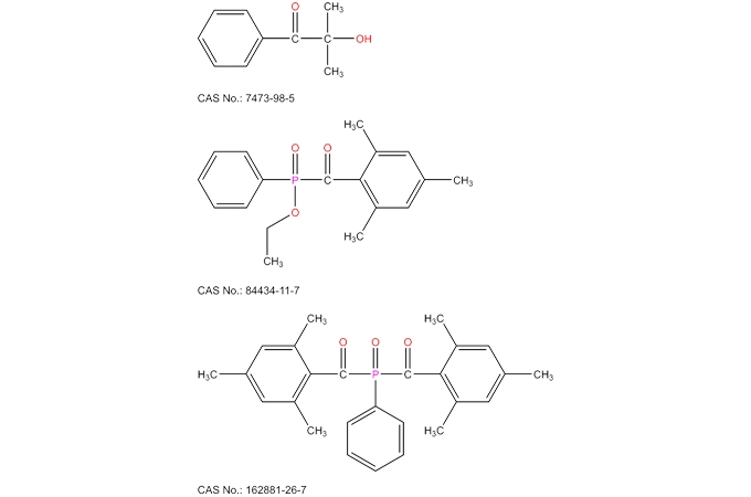 Mezcla de Omnirad 1173 Omnirad TPO-L Omnirad 819