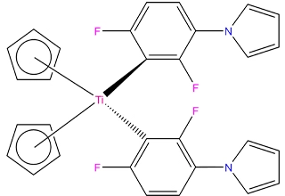Bis (ciclopentadienil) bis [2,6-difluoro-3-(1-pirril) fenil titanio