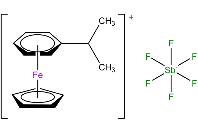 Ciclopentadienilihierro (ii) hexa-fluoroantimonato
