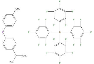 (4-isopropilfenilo) (p-tolil) yodoniumtetraquis (pentafluorofenil) borato