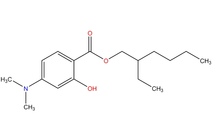 2-etilhexilo 4-(dimetilamino) Benzoato