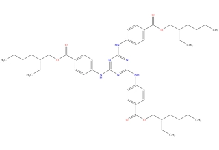 Tris (2-etilhexil)-4,4 ',4 ''-(1,3, 5-triazina-2, 4,6-triiltriimino) trobenzoato