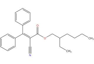 2-etilhexilo 2-ciano-3, 3-difenil-2-acrilato