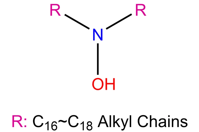 Bis (C16-18-alkyl de sebo hidrogenado) hidroxilamina