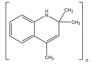 Poli (1,2-dihidro-2,2, 4-trimetilquinolina)