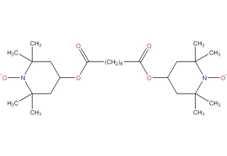 4,4 '-[(-1,10-diil 1,10-dioxodecano) bis (oxi)]bis(2,2, 6,6-tetrametilpiperidina-1-oxidanilo)