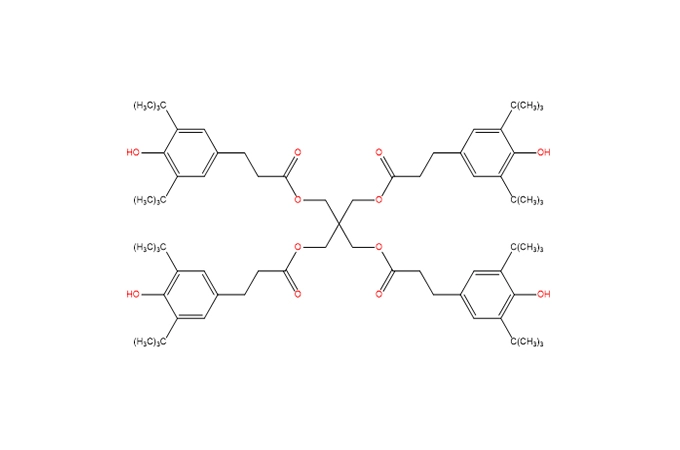 Tetrakis [metileno-3-(tert-butyl-4-hydroxyphenyl) propionato] metano